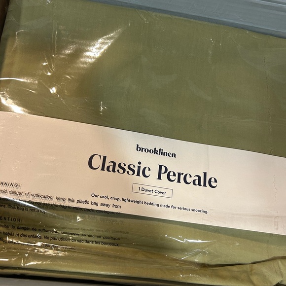 NWT Brooklinen Classic Percale Duvet (King) - Picture 7 of 9